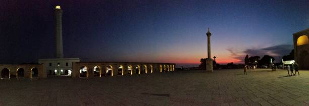 istock Santa Maria di Leuca - Overview from the basilica square at sunset 1177087864