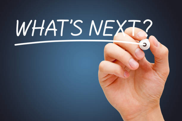 istock What is Next Handwritten With White Marker 1177089402