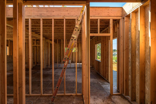istock Building dream home. New residential construction house 1177092774