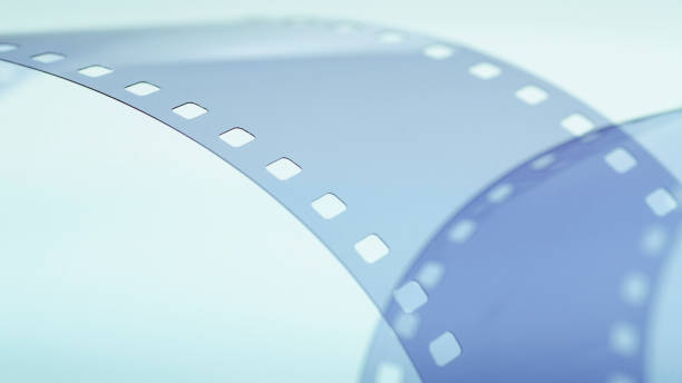 istock Blue film strip background abstract 1177093883
