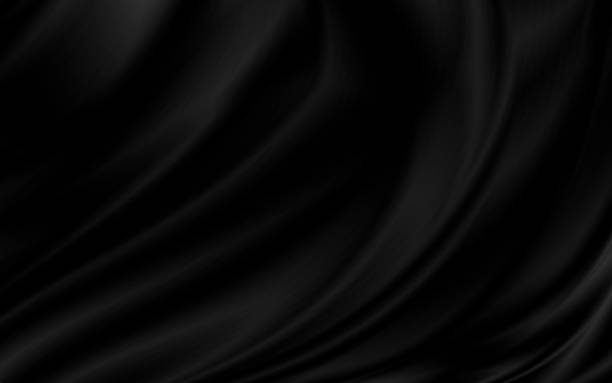 istock Black luxury fabric background with copy space 1177095327