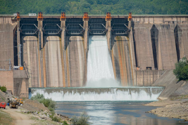 istock Hydroelectric power plant Perucac on the Drina river 1177098928