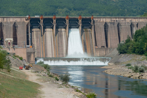 istock Hydroelectric power plant Perucac on the Drina river 1177100357