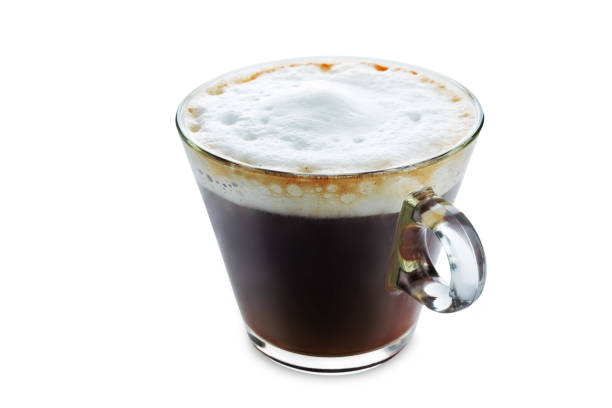 istock Coffee drink in glass on a white isolated background 1177101965