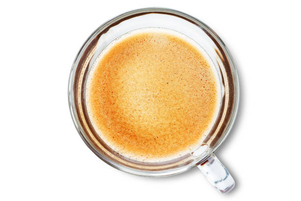 istock Coffee drink in glass on a white isolated background 1177101967
