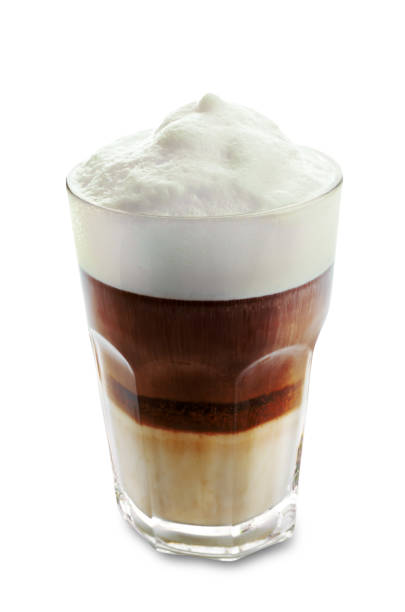 istock Coffee drink in glass on a white isolated background 1177101975