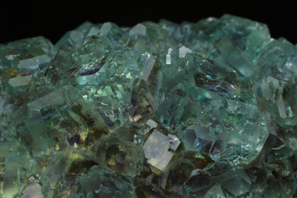 istock Natural high quality, transparent multicolor Fluorite 1177102699