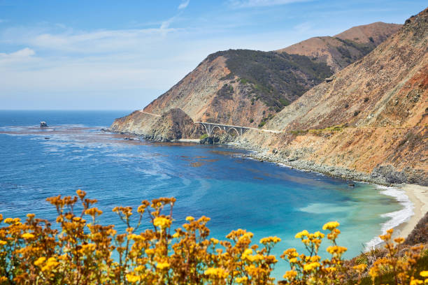 istock California coastline along famous Pacific Coast Highway, USA. 1177102877