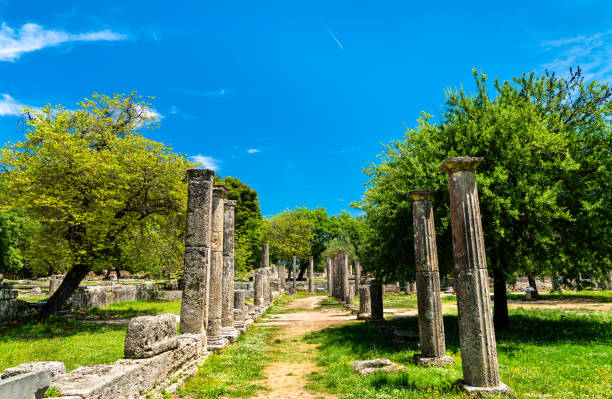 istock Archaeological Site of Olympia in Greece 1177111996