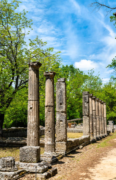 istock Archaeological Site of Olympia in Greece 1177112068