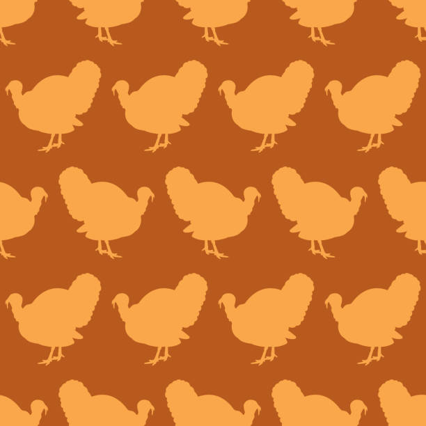 ilustraciones, imágenes clip art, dibujos animados e iconos de stock de patrón de turquía - turkey