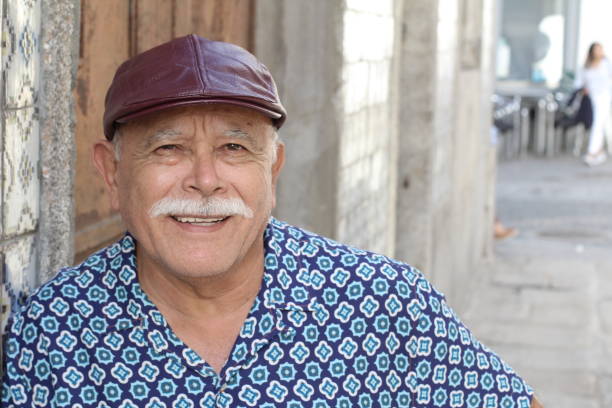 istock Senior Hispanic man outdoor headshot 1177120913
