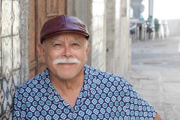 istock Senior Hispanic man outdoor headshot 1177121452