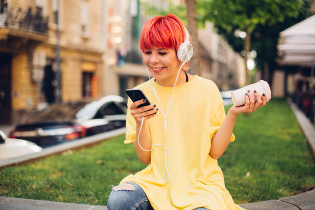 istock Happy redhead girl 1177123705