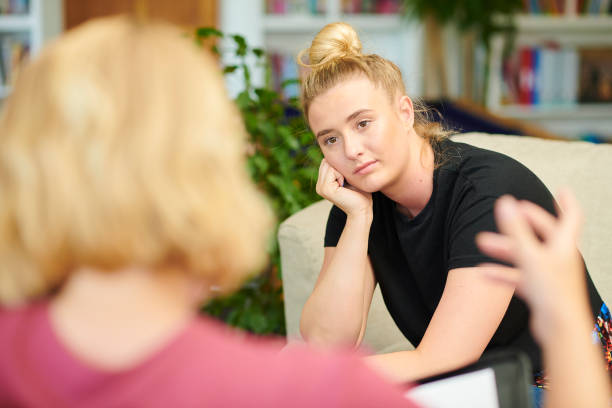istock young woman in therapy 1177124611
