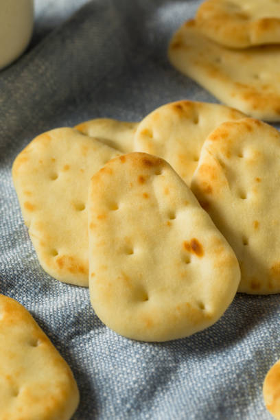 istock Organic Homemade Mini Naan Flatbread 1177127233