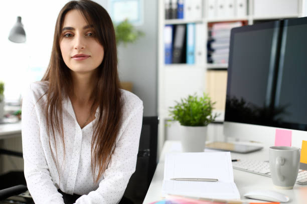 istock Perfect woman writing plans 1177131082