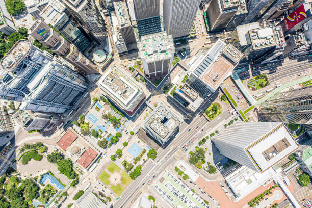 istock Hong Kong City Drone view 1177132617
