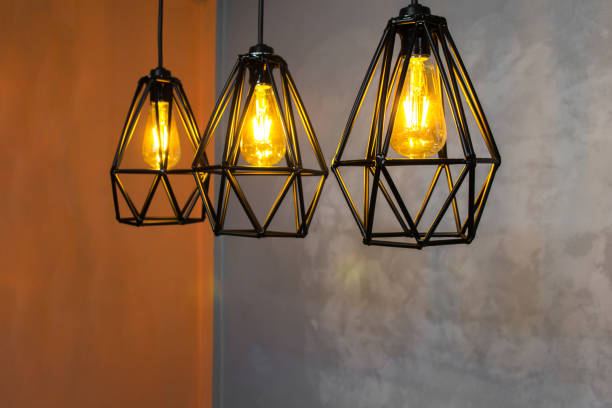 istock Luxury  vintage style with light lamp interior. 1177148029