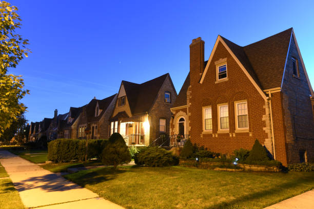 istock City residential area after sunset 1177148856