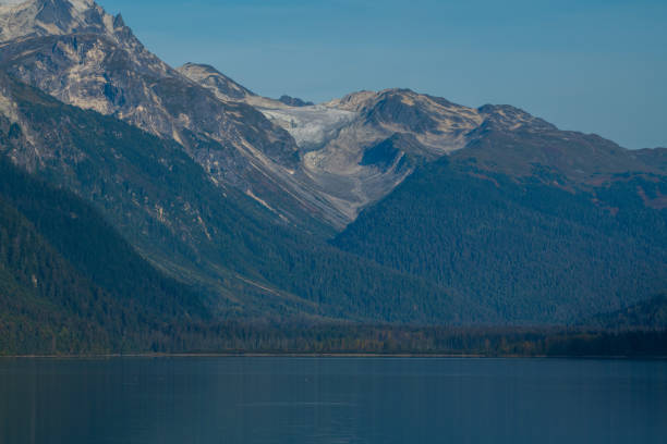 istock Alaska glacier, lake and mountains 1177158091