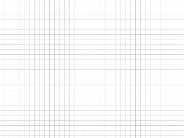 グラフ紙テクスチャーの背景、白い背景に灰色の直線、イラストビジネスオフィスとバスルームの壁。抽象的なテクスチャの背景。 - textured effect textured white document ストックフォトと画像
