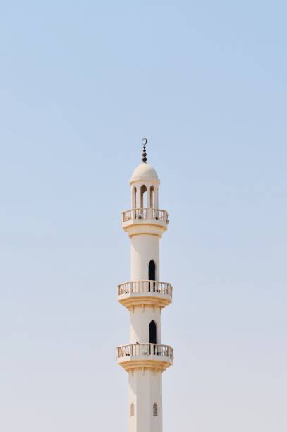 istock Minimalist view of a Doha minaret in Qatar 1177169742