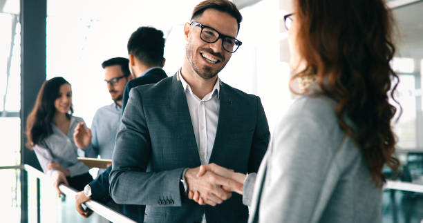 istock Creative business people working on business project in office 1177169944