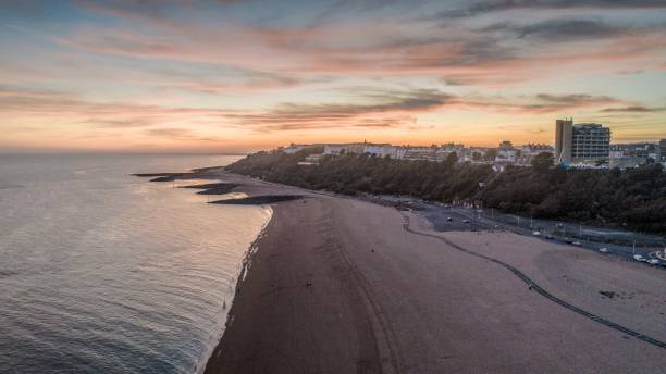 istock Folkestone skyline from the air. 1177174651