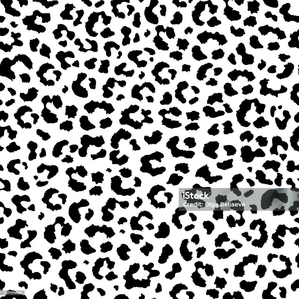 Vector Abstract Seamless Pattern Of Black Leopard Print Modern Animal Fur  Fashion Background Realistic Leopard Monochrome Print Exotic Wild African  Animal Skin Pattern For Textile Wallpaper Stock Illustration - Download  Image Now 