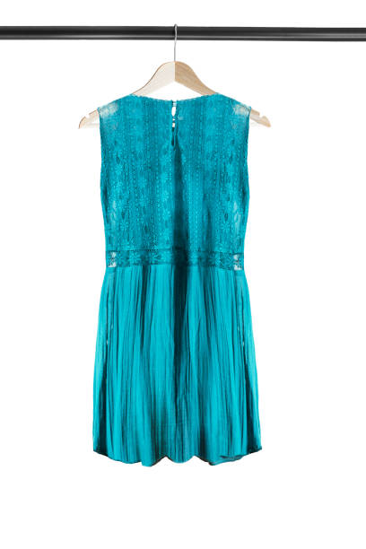 istock Dress on hanger isolated 1177177731