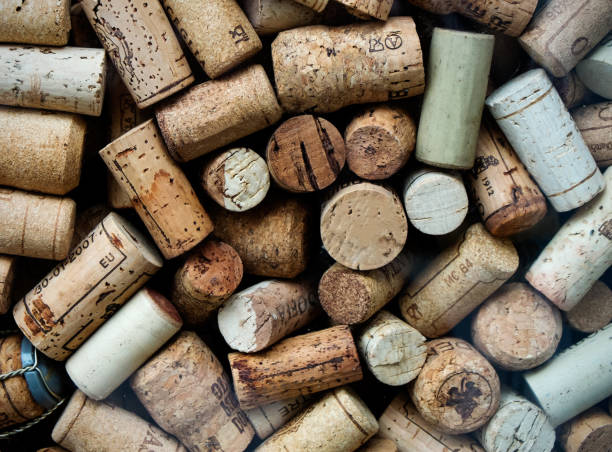 istock Background of used wine corks 1177183951