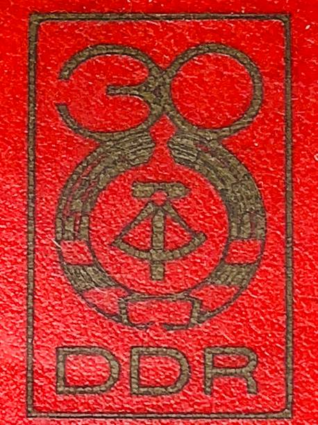 30 years German Democratic Repbulic sign