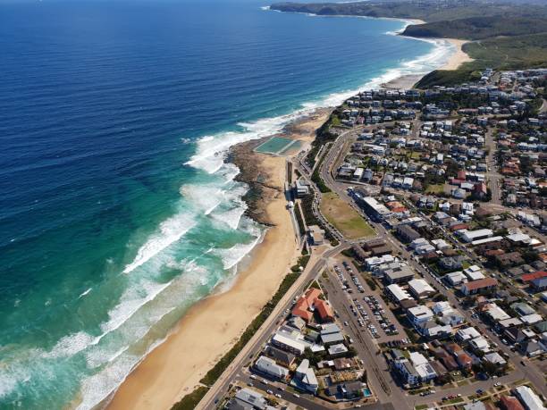 istock Newcastle Coastline and City Aerial 1177188105