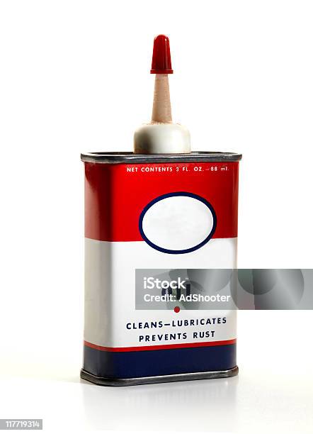 Oil Can Stock Photo - Download Image Now - Oil Can, Canister, Metal