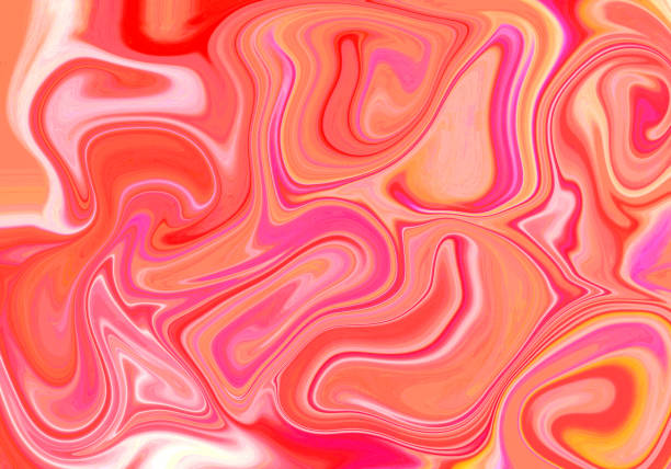 istock Abstract background with beautiful fantasy ink patterns. Liquid paint. Fluid art. The ornament of marble. Art design for your design. Colorful bright combination of colors. Modern colorful flow. 1177195608