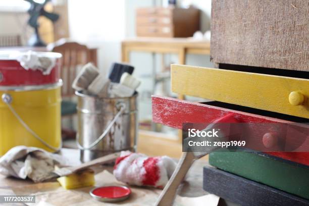 다양한 Diy 작업 장면 및 도구 및 부품의 이미지 DIY에 대한 스톡 사진 및 기타 이미지 - DIY, 공구상자, 그림 그리기 ...
