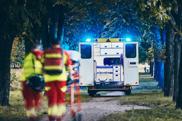 istock Team of Emergency medical service 1177209669