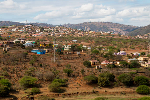 istock Informal  Housing Scattered over Hillside 1177213214