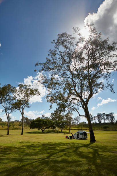 istock Holiday trip in motorhome. 1177214036