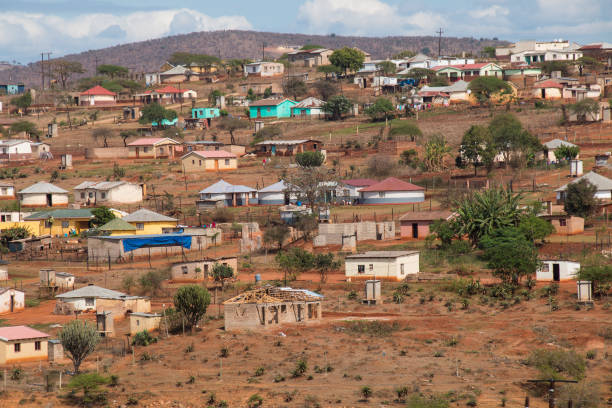 istock Rural Housing Scattered over Hillside 1177214409