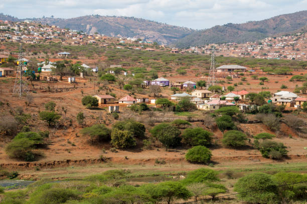 istock Informal  Housing Scattered over Hillside 1177214414