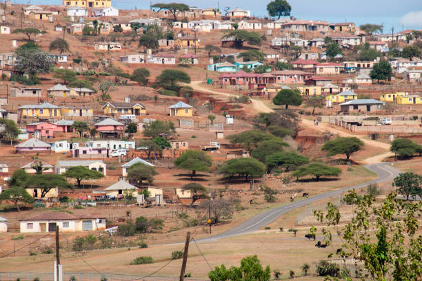 istock Rural Housing Scattered over Hillside 1177214474