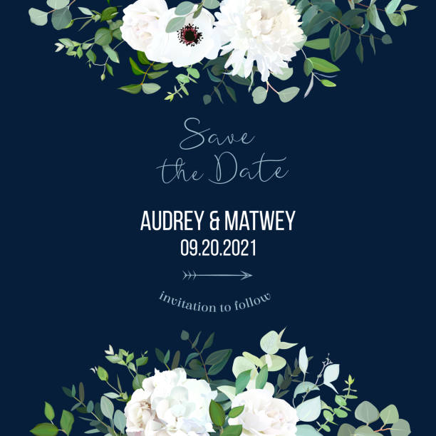 4,800+ White And Navy Blue Flowers Stock Photos, Pictures & Royalty