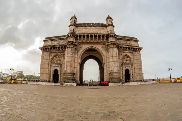 Photo of Gateway of India, Mumbai, Maharashtra, India. The most popular tourist attraction. People from around the world come to visit this monument every year.