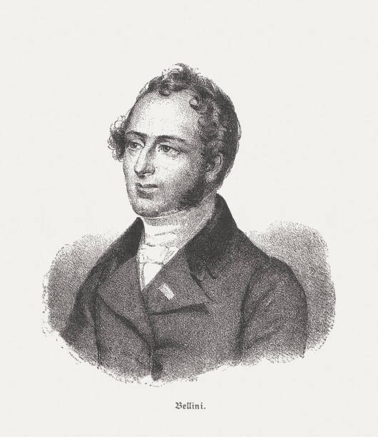 istock Vincenzo Bellini (1801-1835), Italian composer, wood engraving, published in 1885 1177220272