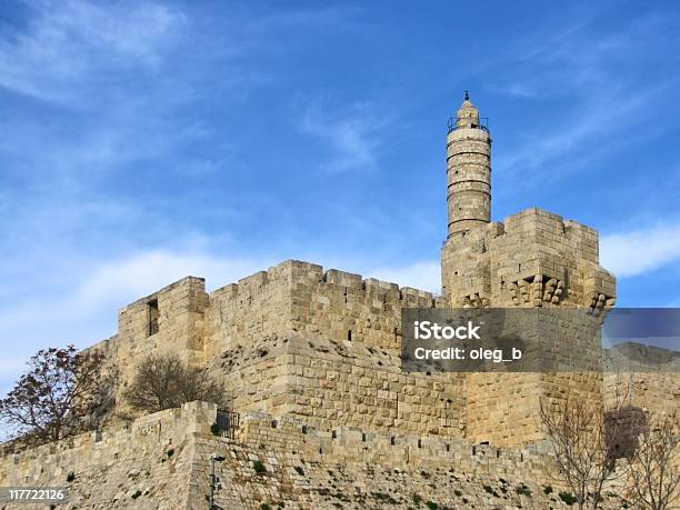 Tower Of David — стоковые фотографии и другие картинки Башня - Башня, Башня Давида, Без людей