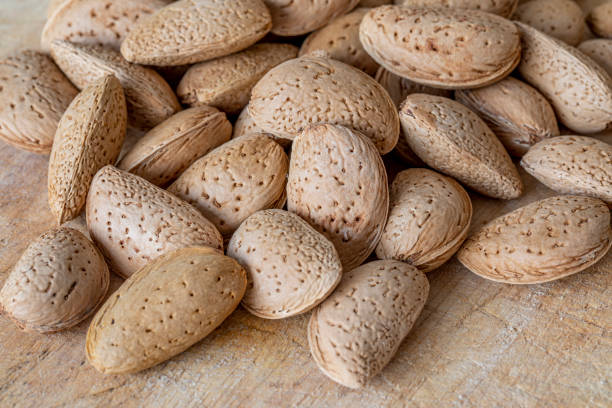 istock almonds and shelled almonds for health 1177222741