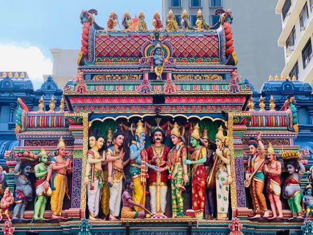 istock Sri Krishna Temple, Singapore 1177222961