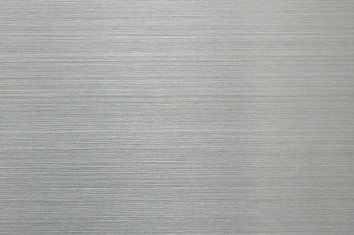 Superficie de aluminio cepillado cepillado. Fondo abstracto vacío de color gris. photo